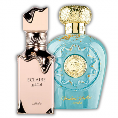 Oferta Saptamanii - Pachet 2 parfumuri unisex: Eclaire 100ml + Opulent Dubai 100ml