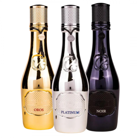Seturi Parfumuri - Pachet 3 parfumuri premium Prive: Oros 100ml + Platinum 100ml + Noir 100ml