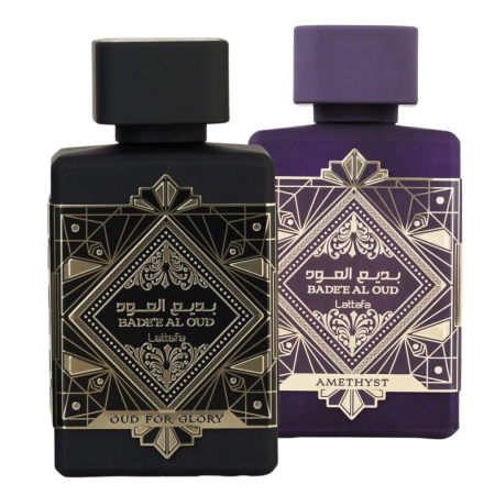 Pachete BARBATI - Pachet 2 parfumuri Premium Lattafa Bade'e Al Oud