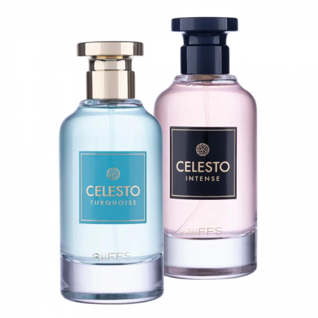 Seturi Parfumuri - Pachet 2 parfumuri premium: Celesto Intense 100ml + Celesto Turquoise 100ml