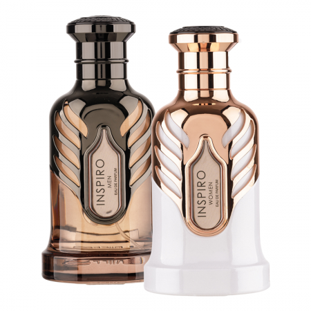 Pachete EL si EA - Pachet 2 parfumuri El si Ea, extract de parfum: Inspiro Men 100ml + Inspiro Woman 100ml