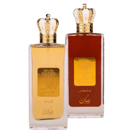 Lichidare de stoc - Pachet 2 parfumuri regale de dama: Ana Al Awwal Red 100ml + Ana Al Awwal Women 100ml