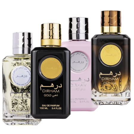 Pachete FEMEI - Set 4 parfumuri Ard al Zaafaran Dirham