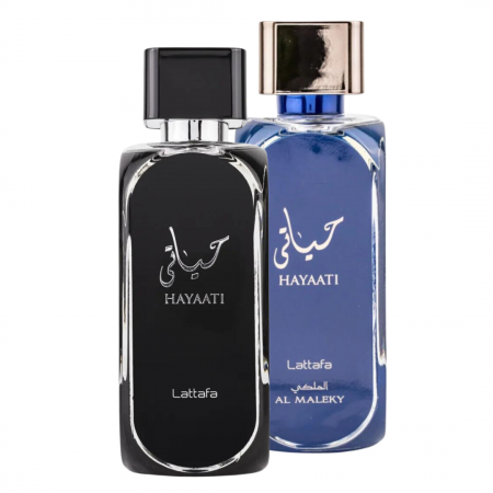 Seturi Parfumuri - Pachet 2 parfumuri Lattafa Hayaati al Maleky 100ml + Hayaati 100ml