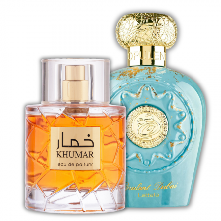 Oferta Saptamanii - Pachet 2 parfumuri unisex: Opulent Dubai 100ml + Khumar 100ml