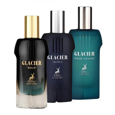 Seturi Parfumuri - Pachet 3 parfumuri barbati Maison Alhambra Glacier