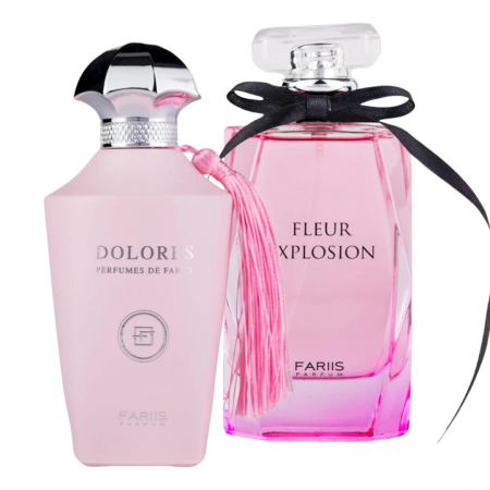 Seturi Parfumuri - Pachet 2 parfumuri dulci dama: Dolores 100ml + Fleur Explosion 100ml