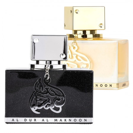 Pachete EL si EA - Pachet El si Ea Lattafa Al Dur al Maknoon 100ml : Gold + Silver