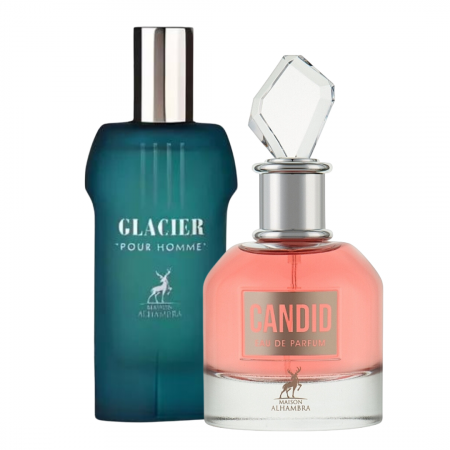 Seturi Parfumuri - Pachet 2 parfumuri El si Ea: Glacier Pour Homme 100ml + Candid 100ml