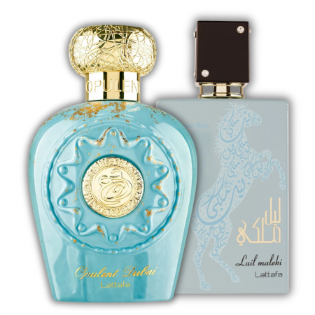 Pachet 2 parfumuri noi: Opulent Dubai 100ml + Lail Maleki Maroccan Blue 100ml [0]