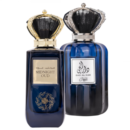 Lichidare de stoc - Pachet El si Ea : Dar al Hae Men 100ml + Midnight Oud 100ml