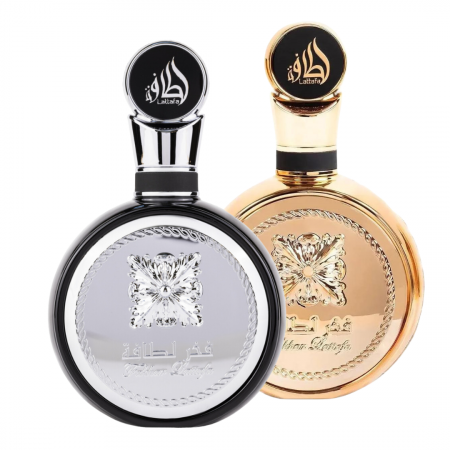 Pachete BARBATI - Pachet 2 parfumuri: Fakhar Homme 100ml + Fakhar Gold Extrait 100ml