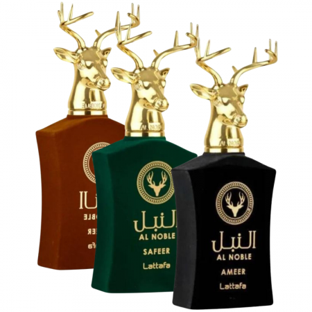 Seturi si Pachete - Pachet 3 parfumuri Lattafa Al Noble: Wazeer 100ml + Safeer 100ml + Ameer 100ml