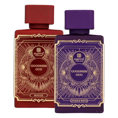 Seturi Parfumuri - Pachet 2 parfumuri premium de dama Goodness Oud: Purple Wave 100ml + Rouge 100ml