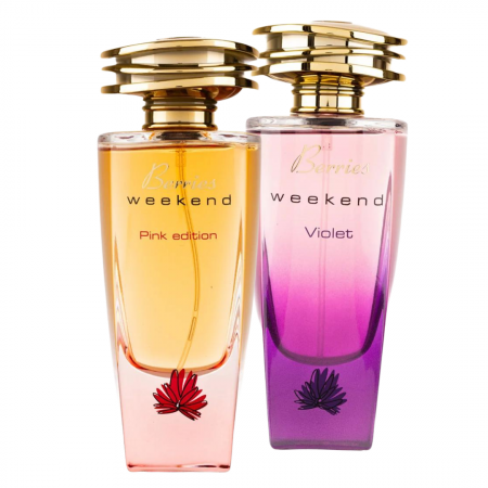 Pachete FEMEI - Pachet 2 parfumuri dama: Berries Weekend Violet 100ml + Berries Weekend Pink Edition 100ml