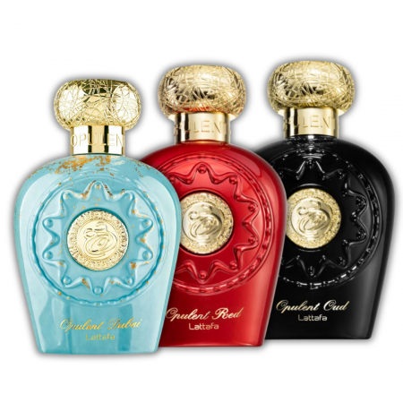 Seturi Parfumuri - Pachet 3 parfumuri Opulent: Dubai 100ml + Red 100ml + Oud 100ml