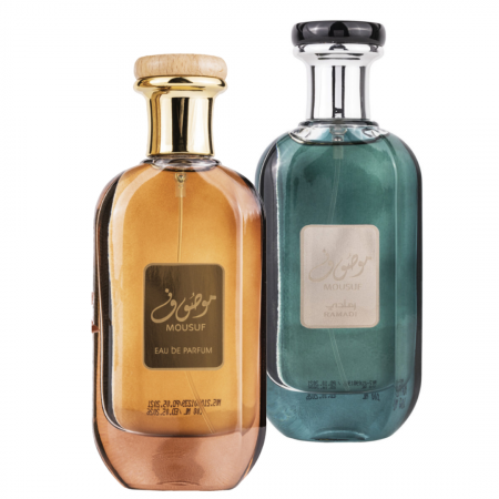 Pachete BARBATI - Pachet 2 parfumuri Ard al Zaafaran: Mousuf 100ml + Mousuf Ramadi 100ml