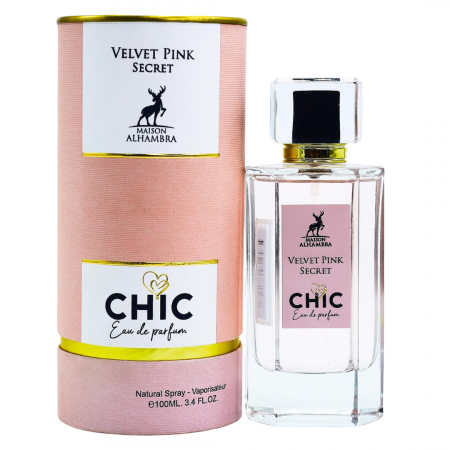Parfumuri Femei - Chic Velvet Pink Secret 100ml - Apa de Parfum, dama