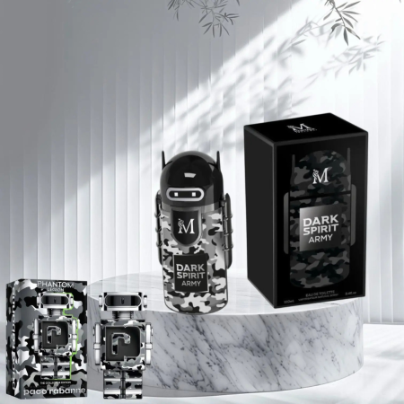 Dark Spirit Army for Men 100ml - Apa de Toaleta, barbati| Inspirat din Phantom Paco Rabanne [1]