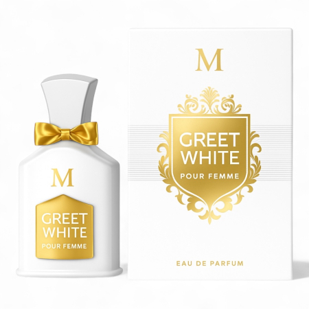 Cele mai noi - Greet White 100ml - Apa de Parfum, dama| Inspirat din Creed White in Love