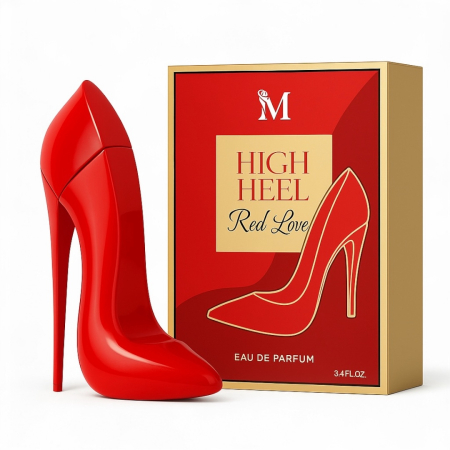 Parfumuri de iarna - High Heel Red Love 90ml - Apa de Parfum, dama| Inspirat din Very Good Girl Carolina Herrera