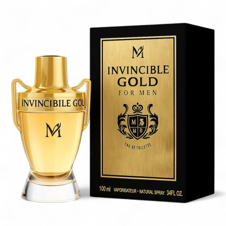Parfumuri Fresh - Invincible Gold 100ml - Apa de Parfum, barbati| Inspirat din Invictus Gold Paco Rabanne
