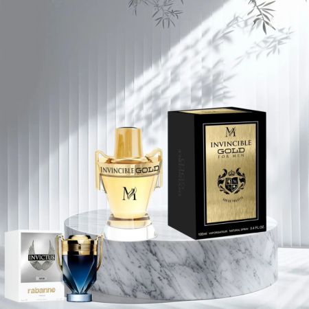 Invincible Gold 100ml - Apa de Parfum, barbati| Inspirat din Invictus Gold Paco Rabanne [1]