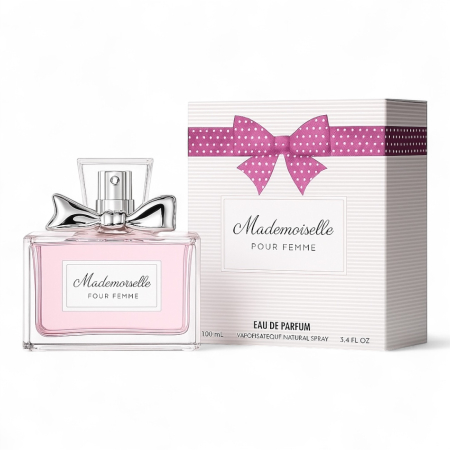Parfumuri Clona Originale - Mademoiselle Pour Femme 100ml - Apa de Parfum, dama| Inspirat din Miss Dior Cherie