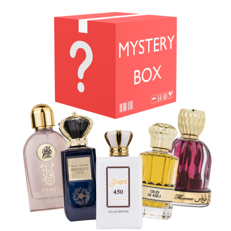Lichidare de stoc - Mystery Box - Unisex - Oferta 5 Parfumuri