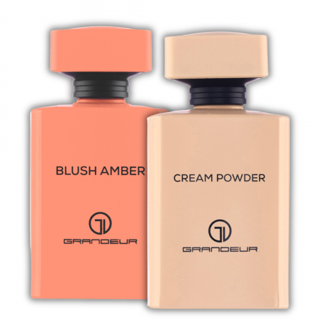 Seturi Parfumuri - Pachet 2 parfumuri dama: Blush Amber 100ml + Cream Powder 100ml