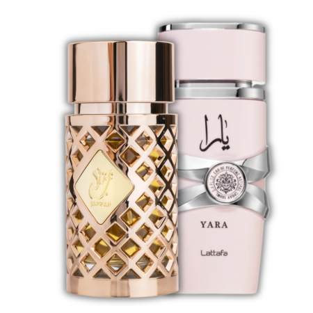 Pachete FEMEI - Pachet 2 parfumuri dama: Jazzab Gold 100ml + Yara 100ml
