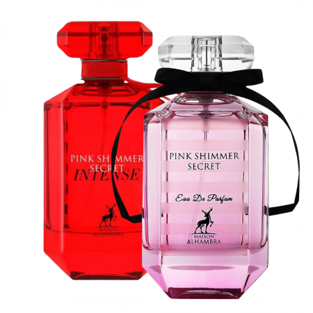 Pachete FEMEI - Pachet 2 parfumuri Pink Shimmer Secret 100ml + Pink Shimmer Secret Intense 100ml