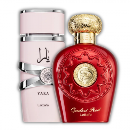 Pachete FEMEI - Pachet 2 parfumuri dama: Yara 100ml + Opulent Red 100ml