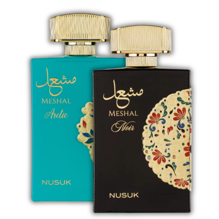 Seturi Parfumuri - Pachet 2 parfumuri El si Ea: Meshal Arctic 100ml + Meshal Noir 100ml
