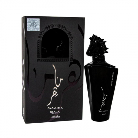 Pachet 2 parfumuri Lattafa 100ml: Maahir + Maahir Black [5]