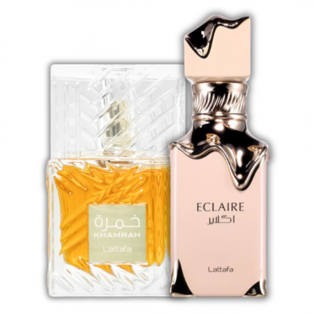 Oferta Saptamanii - Pachet 2 parfumuri unisex: Khamrah 100ml + Eclaire 100ml