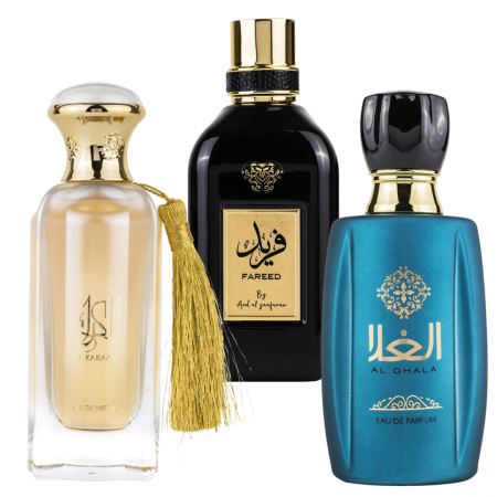 Pachete UNISEX - Pachet 3 parfumuri Ard al Zaafaran unisex