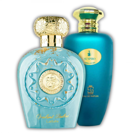 Oferta Saptamanii - Pachet 2 parfumuri dama: Opulent Dubai 100ml + Suspiro Abra Pure 100ml