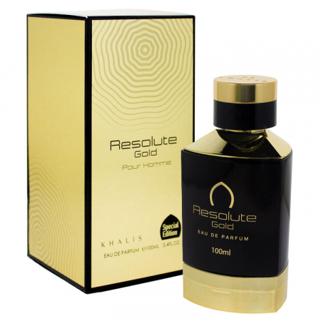 Parfumuri sub 90 RON - Resolute Gold 100ml - Apa de Parfum, unisex
