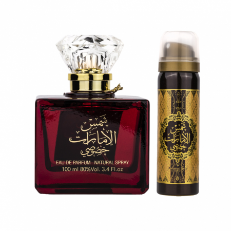 Parfumuri Femei - Shams al Emarat Khususi 100ml (set) - Apa de Parfum, dama