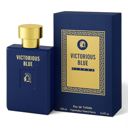 Cele mai noi - Victorious Blue 100ml - Apa de Toaleta, barbati| Inspirat din Versace Dylan Blue
