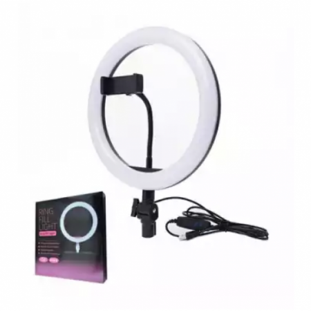 Lampa circulara cu suport selfie, 60W [8]