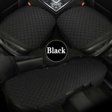 Set huse de protectie pentru scaunele auto, Negru [3]