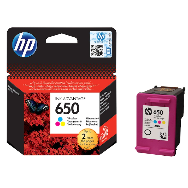 Cartus cerneala HP ink advantage 650 Color [1]