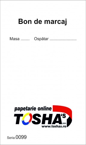 HOTEL ȘI RESTAURANT - BON MARCAJ OFFSET INSERIAT