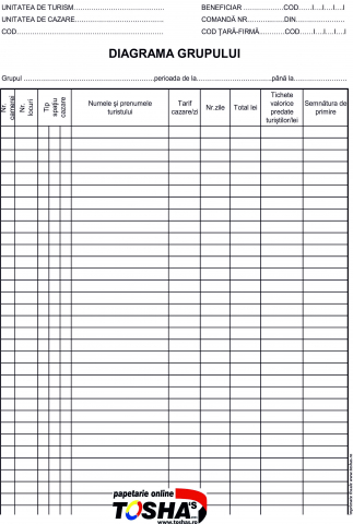 HOTEL ȘI RESTAURANT - DIAGRAMA GRUPULUI