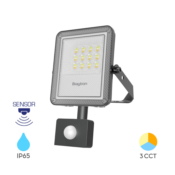 PROIECTOR LED PF 10W 3CCT+SENZOR 1100lm [1]