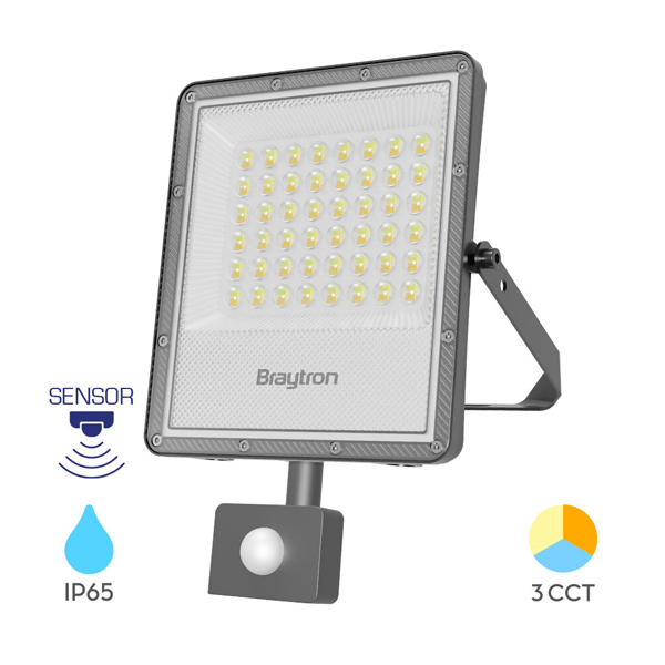 PROIECTOR LED PF 50W 3CCT+SENZOR 5500lm [1]