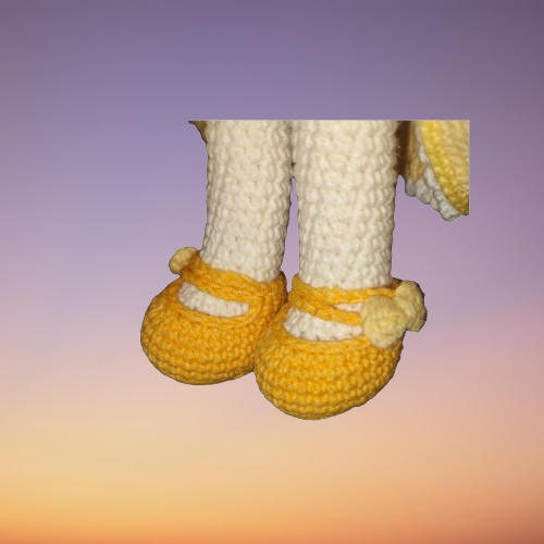 Păpușă Belle croșetată manual [3]