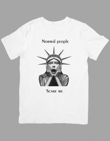 Tricouri personalizate adulți - Tricou personalizat ''Normal people''